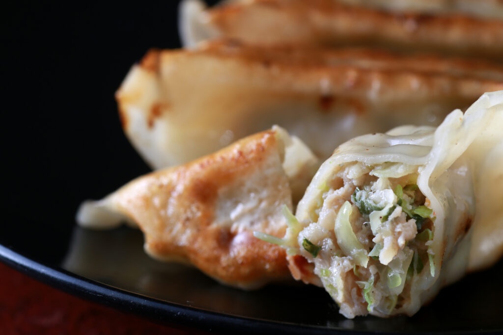 Using the great bounties of Hokkaido you can make some really good gyoza