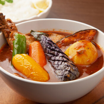 Soup Curry is a must eat when travelling to Hokkaido!